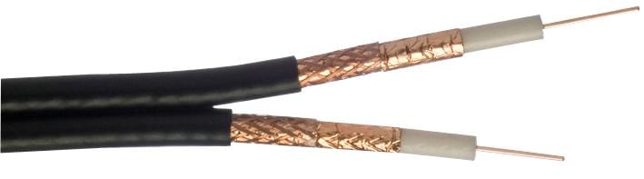 WF 65 CU/CU BLACK 50M WF65 COAXIAL CABLE CU/CU BLACK 50M WEBRO