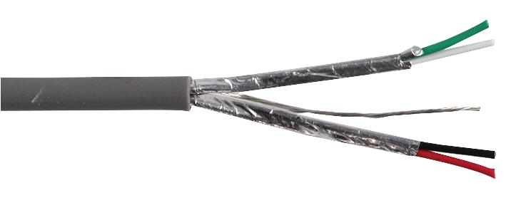 8761NH.00305 SHLD CABLE, 1 PAIR, 22AWG, 305M BELDEN