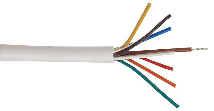355008LSF-WHT ALARM CABLE 8C 7/0.20MM LSF WHT 100M WEBRO