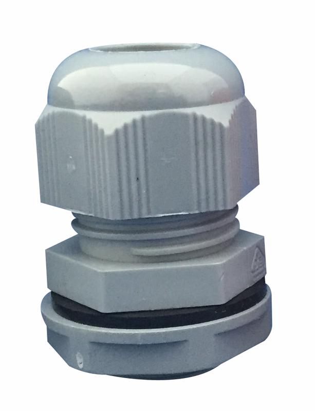 ACGM20GRY CABLE GLAND NYL M20 24MM LTH GRY 10/PK CONCORDIA TECHNOLOGIES