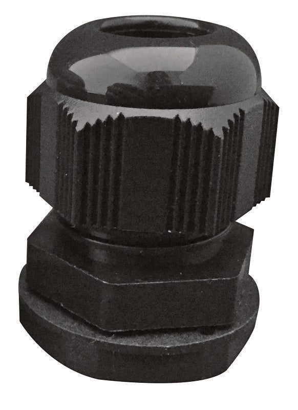 ACGPG29BLK CABLE GLAND PG29 NYLON BLACK 10/PK CONCORDIA TECHNOLOGIES