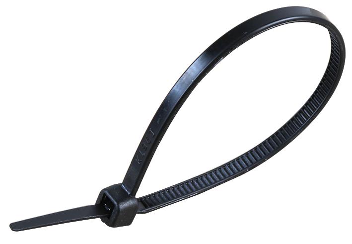 ACT300X7.6B CABLE TIES 300 X 7.6MM BLACK 100/PK CONCORDIA TECHNOLOGIES