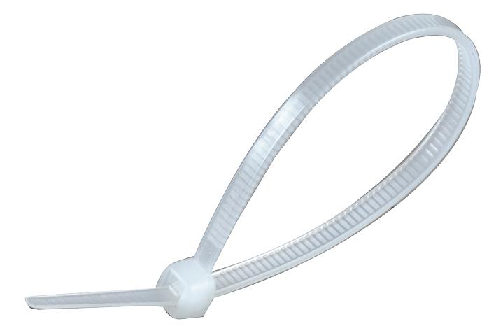 ACT160X4.8N CABLE TIES 160 X 4.8MM NATURAL 100/PK CONCORDIA TECHNOLOGIES