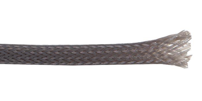 BSFRG-008 100M BRAID SLEEVE, 8MM, GREY, 100M PRO POWER