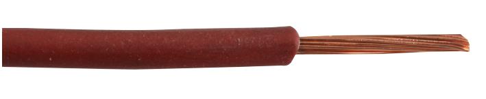PEL01872 CBL SINGLE CORE H05Z-K 6MM BROWN 100M PRO ELEC