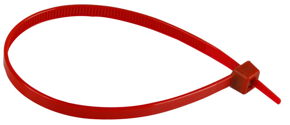 ACT200X4.8R CABLE TIES 200 X 4.80MM RED 100/PK CONCORDIA TECHNOLOGIES