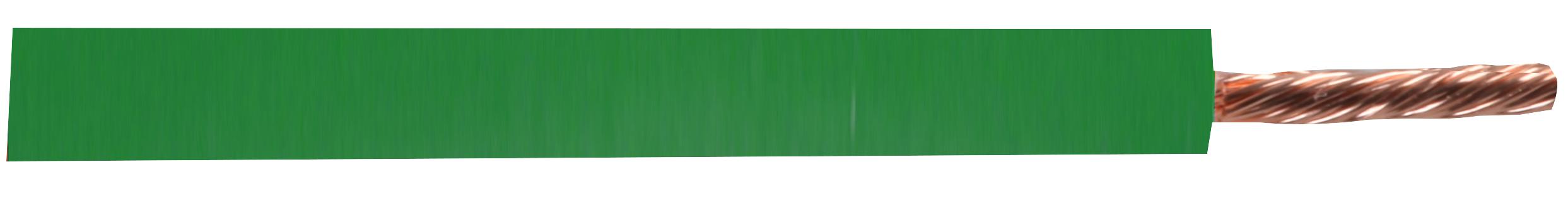 PEL01809 CBL SINGLE CORE H05Z-K 0.50MM GREEN 100M PRO ELEC