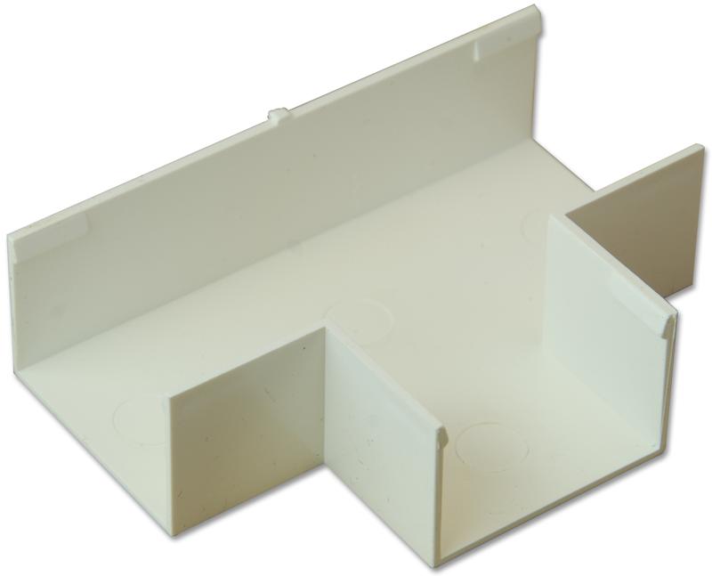 MT40/T MINI TRUNKING FLAT TEE 38 X 25MM 10,PK10 PRO POWER
