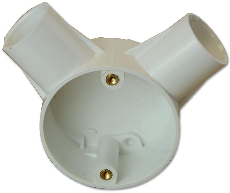 CJB25/2W. 2 WAY ANGLE BOX 25MM PRO POWER