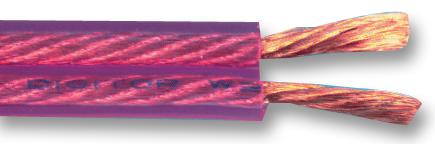 JY-6105. CABLE, AUDIO, FLEX, 2X3.5MM, 100M PRO POWER