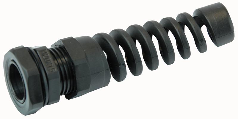 PP001701 CABLE GLAND, NYLON, 4MM-8MM, BLACK MULTICOMP PRO