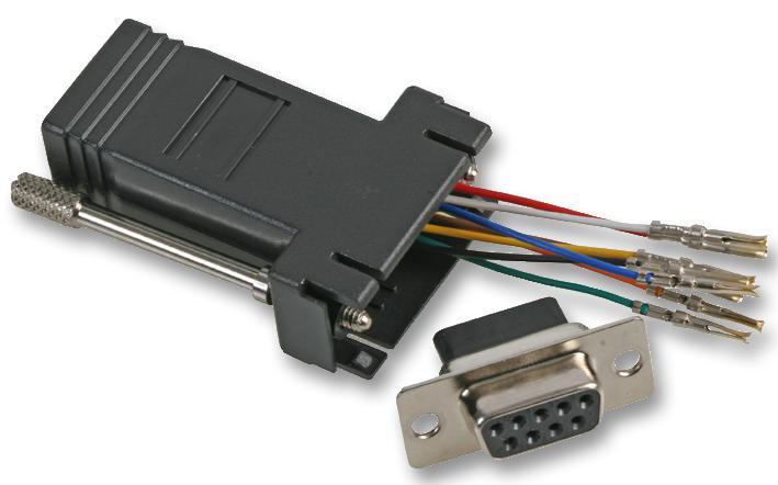 UT152 ADAPTER, RJ45 8P RCPT-D SUB 9P RCPT PRO SIGNAL