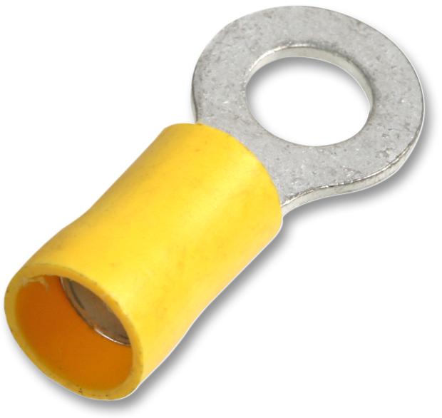 ST5-6.0 RING TERMINAL YELL 6.0MM 48A 100/PK PRO POWER