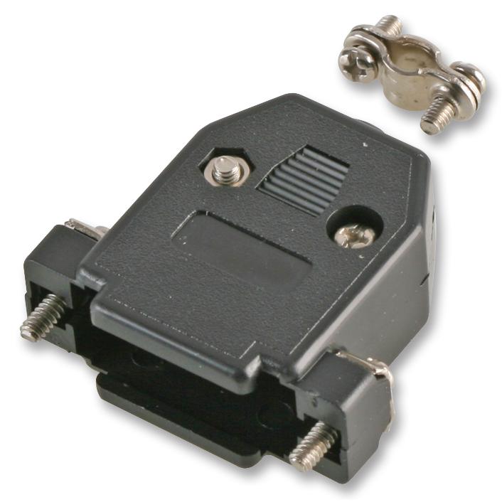 SH158-15BLK D HOOD 15 WAY PLASTIC SCREW BLACK PRO POWER