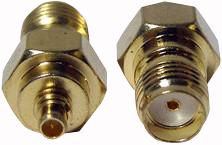 ADP-SMAM-MCXM ADAPTOR, MCX MALE TO SMA MALE RF SOLUTIONS