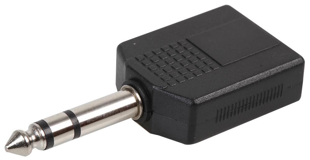 PSG08626 ADAPTOR, 2X 6.35 S TO 6.35MM P PRO SIGNAL