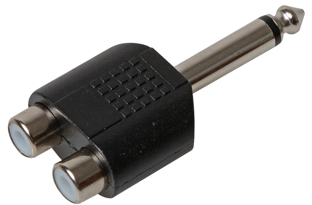 PSG08652 ADAPTOR,2X PHONO S TO 6.35MM P MONO PRO SIGNAL