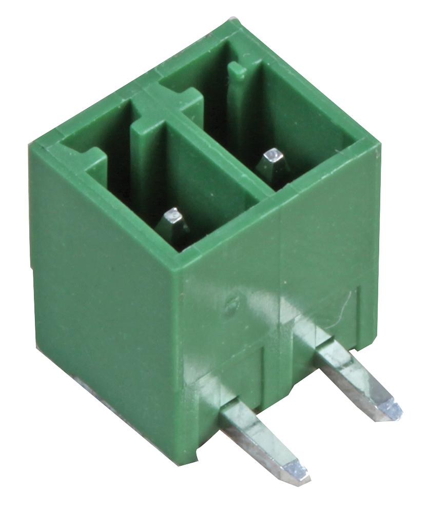 MC000128 TERMINAL BLOCK, HEADER, 2POS, TH MULTICOMP PRO