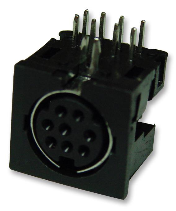 PSG01573 SOCKET, MINI-DIN, PCB, 8POLE MULTICOMP PRO