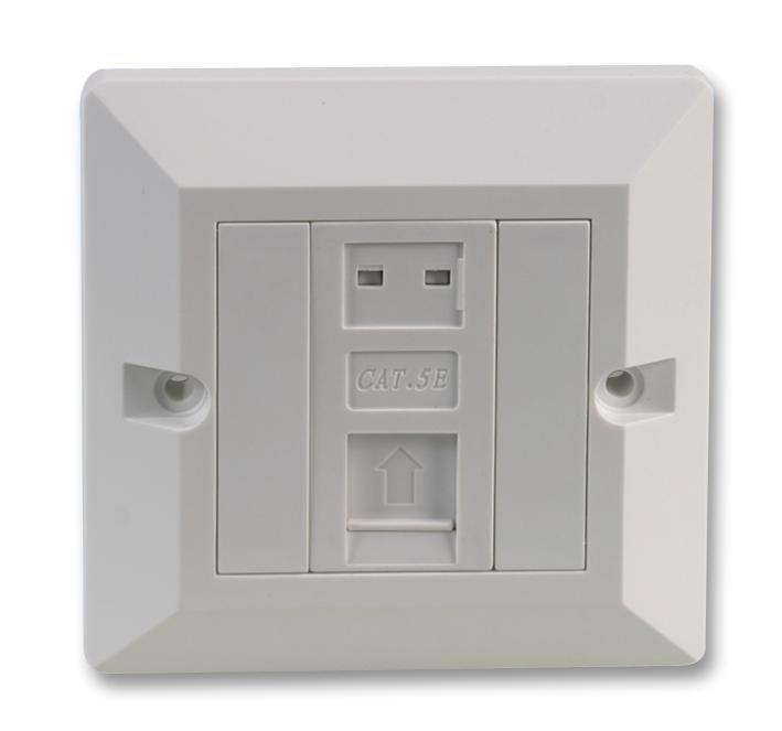 UT-8701 FACEPLATE, CAT5E, 1PORT PRO SIGNAL