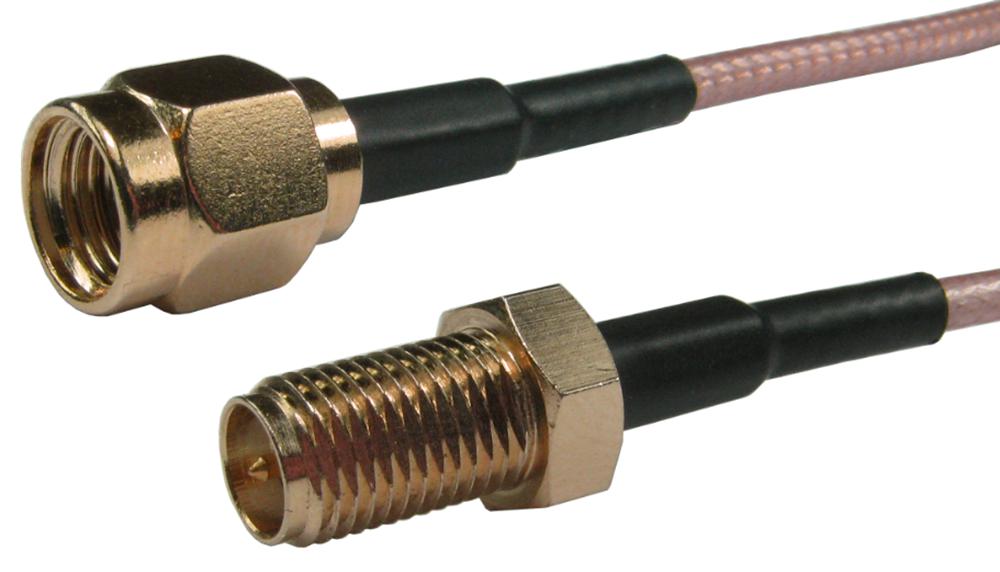 NLWL-CAB01 RF CABLE ASSY, SMA RP PLUG-JACK, 1M PRO SIGNAL