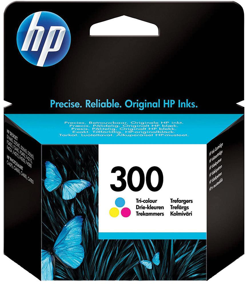 CC643EE INK CARTRIDGE, CC643E, HP300, COL STD HEWLETT PACKARD