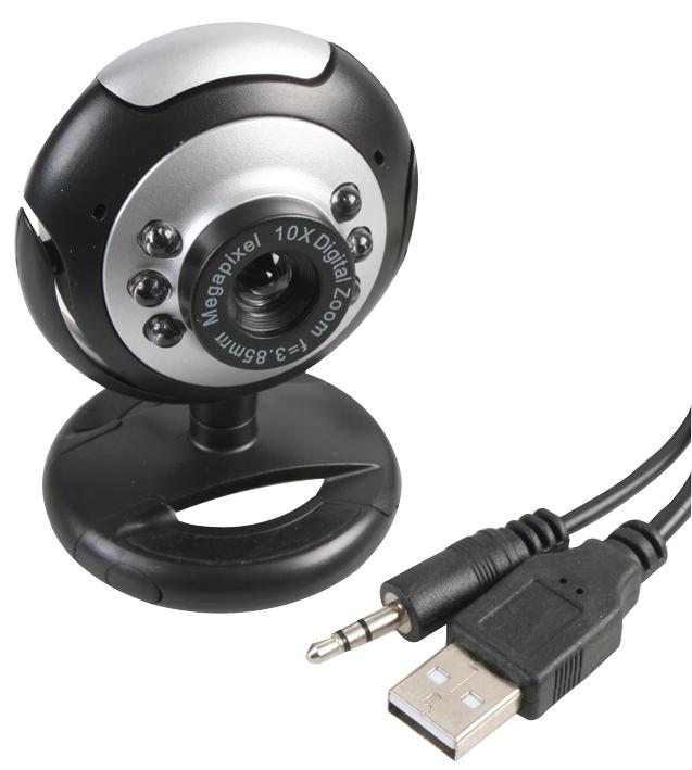 M-1100M WEBCAM, USB, 2MP, MICROPHONE & LED DYNAMODE