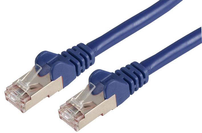PSG90808 PATCH CORD, RJ45 PLUG, CAT6A, 10M, BLUE PRO SIGNAL