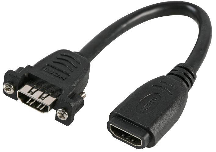 PSG90832 LEAD, HIGH SPEED HDMI, PANEL MOUNT, 15CM PRO SIGNAL