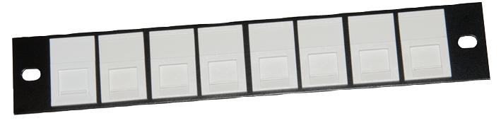009-002-001-10 PATCH PANEL, 10IN, 8 WAY, FTP CAT6 CONNECTIX CABLING SYSTEMS