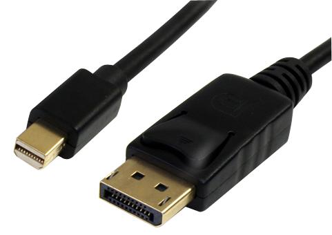 MDP2DPMM3M CABLE ASSY, MINI DP-DP PLUG, 3M STARTECH