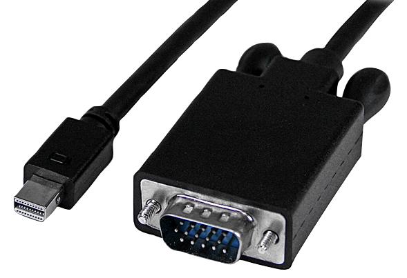 MDP2VGAMM6B LEAD, MINI DP-VGA 1920X1200 2M BLACK STARTECH