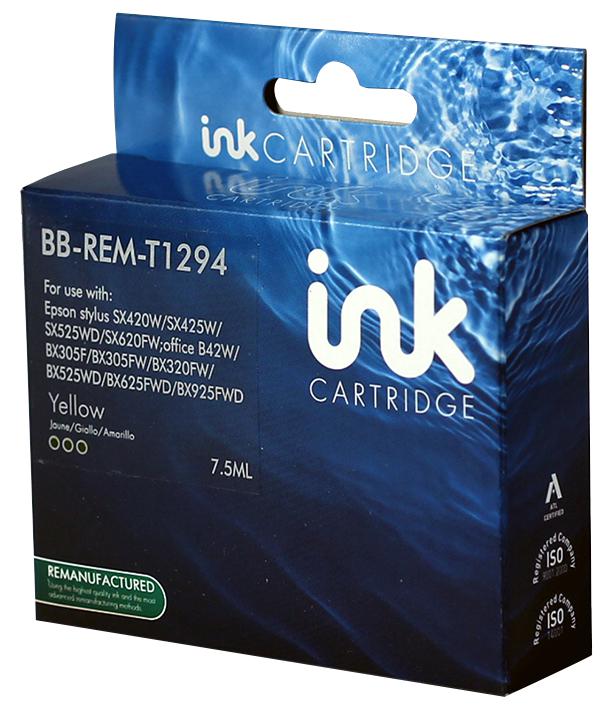 BB-REM-T1294 INK CART, REMAN, T1294 YELLOW UNBRANDED
