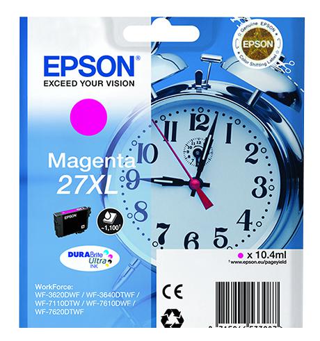 C13T27134010 INK CARTRIDGE, T2713XL, HI-CAP MAGENTA EPSON