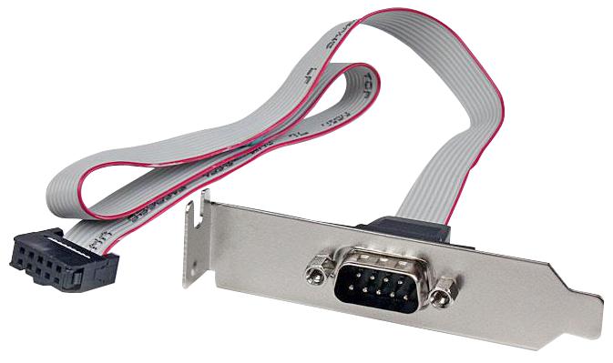 PLATE9M16LP HEADER,9P SERIAL-10P IDC MOTHERBOARD 16" STARTECH