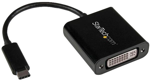 CDP2DVI ADAPTER, USB TYPE C-DVI-I FEMALE, BLACK STARTECH
