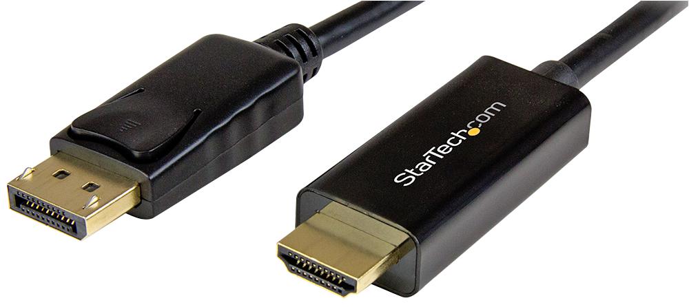 DP2HDMM2MB CABLE ASSY, DP PLUG-HDMI PLUG, 2M STARTECH