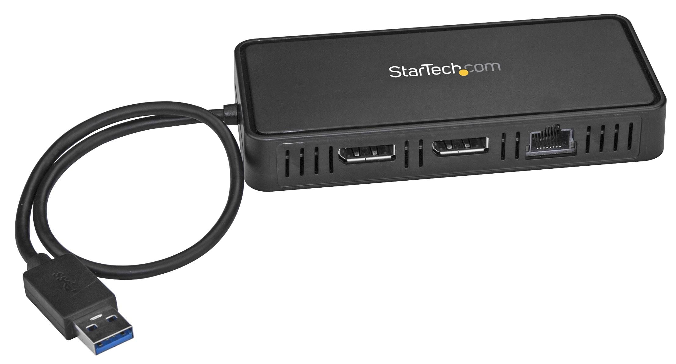 USBA2DPGB USB3.0, 4K DUAL DISPLAYPORT DOCK STATION STARTECH