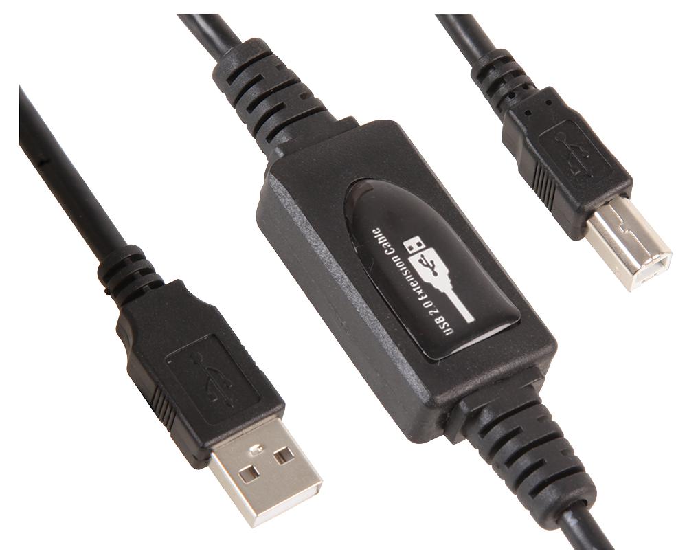 PSG91700 LEAD, USB2.0 A-B MALE, 20M ACTIVE PRO SIGNAL