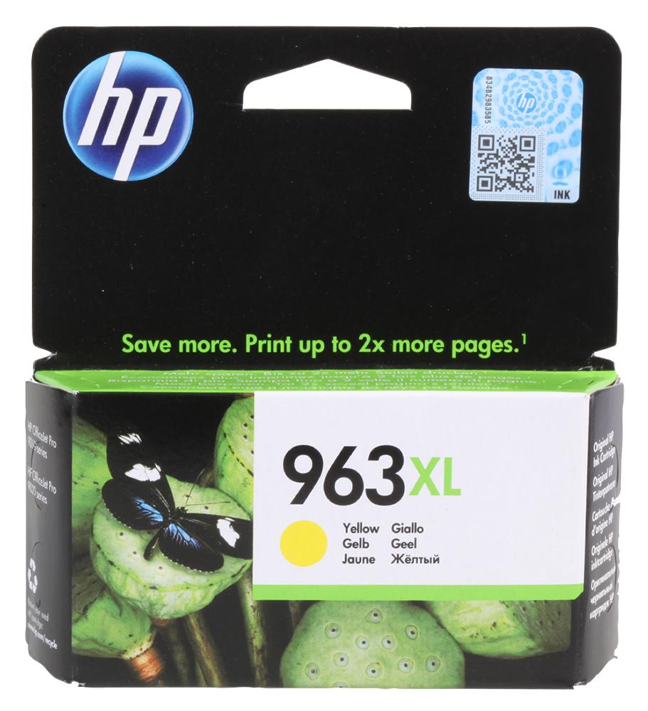 3JA29AE INK CART, 3JA29AE, NO 963XL, YELLOW HEWLETT PACKARD