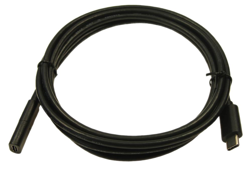 FCR72005 USB CABLE, 3.1 TYPE C PLUG-RCPT, 2M CLIFF ELECTRONIC COMPONENTS