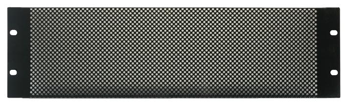 RPVM3 19" RACK PANEL, MESH VENTED, 3U PULSE