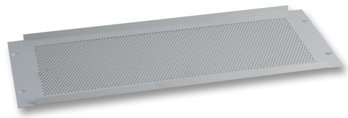 R1286/4UVG 19" 4U VENTILLATION PLATE, GREY PENN ELCOM