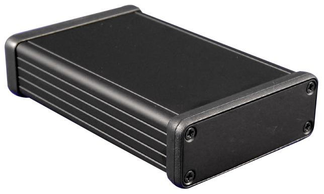 1455J1201BK ENCLOSURE, ALUMINIUM, 120X27X78MM HAMMOND