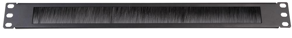 MLBBRUSH 1U BRUSH STRIP PANEL, LETTERBOX TUK