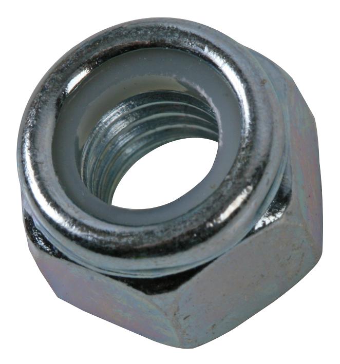 D02042 M6 LOCK NUTS STAINLESS STEEL PK100 DURATOOL
