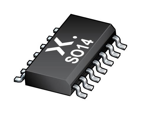 HEF4016BT,653 ANALOGUE SWITCH, QUAD, SPST, SOIC-14 NEXPERIA