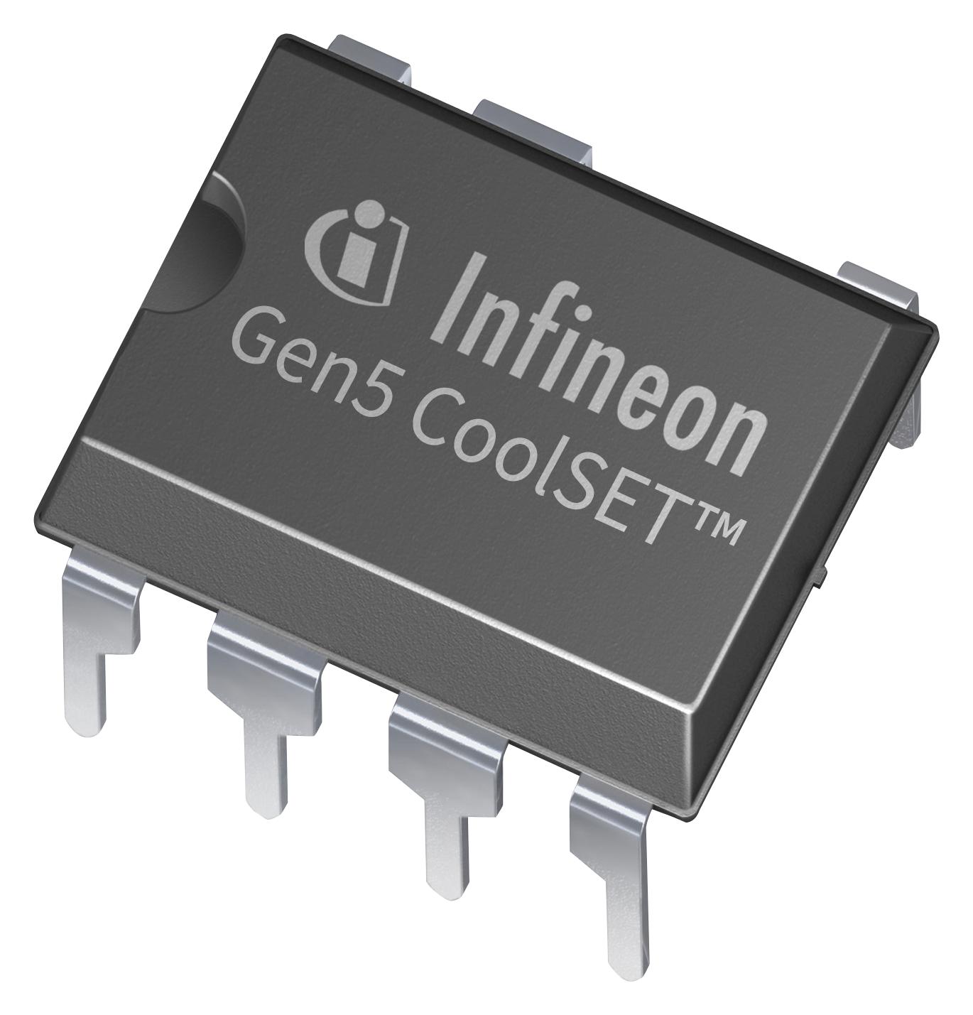 ICE5AR4770BZSXKLA1 PWM CONTROLLER, 100KHZ, DIP-7 INFINEON
