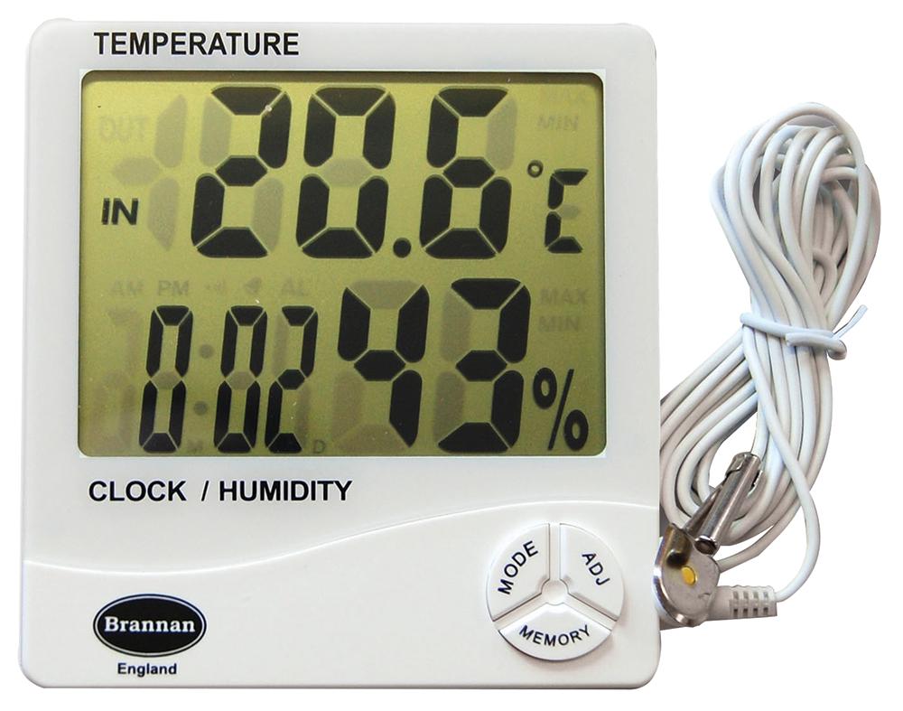 12/421/3 DIGITAL HYGRO-THERMOMETER BRANNAN