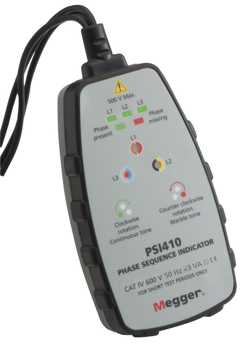 PSI410 PSI410 PHASE ROTATION METER MEGGER